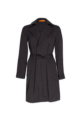 Multi Seam Trench - Black 4603