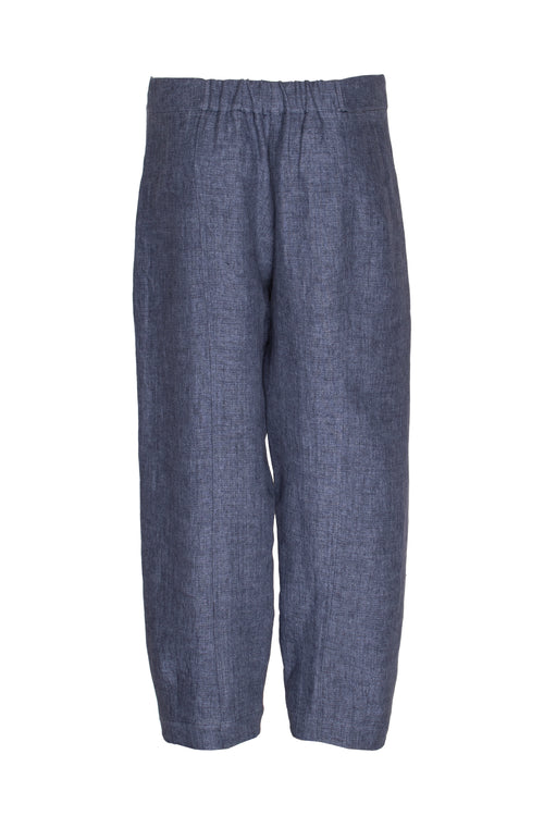 Hip Pocket Pant - Indigo Linen 9729