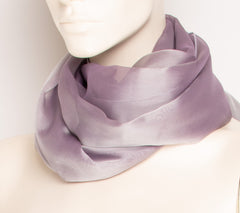 Lavender Silk Scarf F016